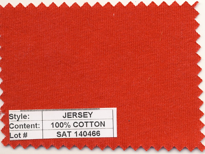 Jersey 100% cotton